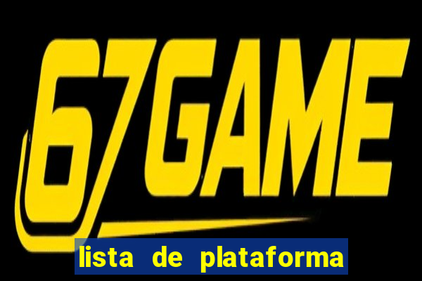 lista de plataforma de jogos